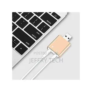 Usb Sound Card 7.1 External Usb to 3.5mm Jack Headphone Ada