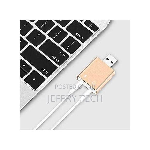 Usb Sound Card 7.1 External Usb to 3.5mm Jack Headphone Ada - thumbnail 5