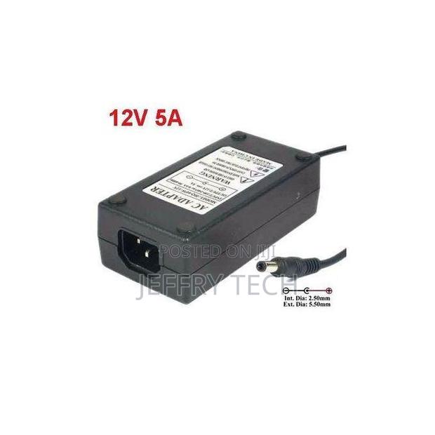 Ac 12v 5a Power Adapter Power Supply Adaptor 100-240v Eu Us