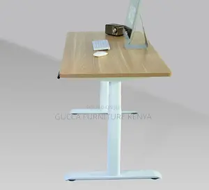 Office Desk:160cm Wide Modern Electric Sit Stand Office Desk