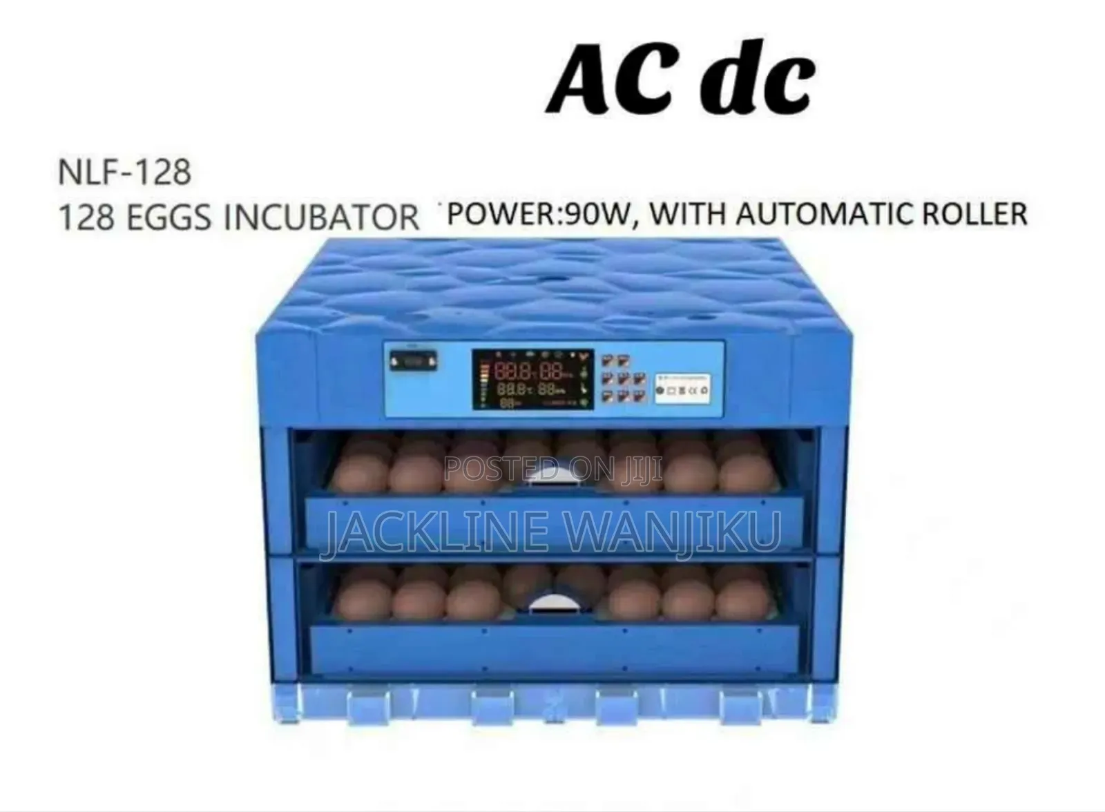 Eggs Incubator Machine Automatic Rollers 128