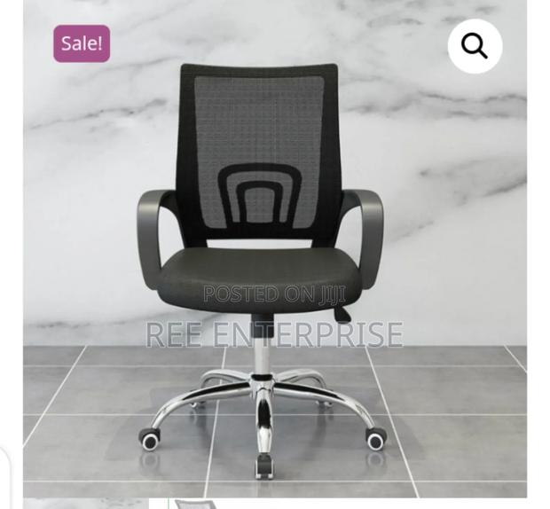 Curved Armrest Assembled Executive Office Chair - main view