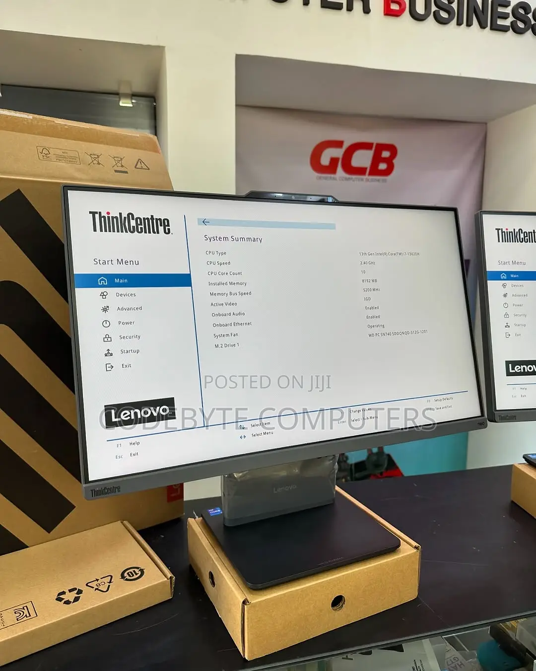 New Lenovo ThinkCentre Neo 50T 8GB Intel Core i7 SSD 512GB