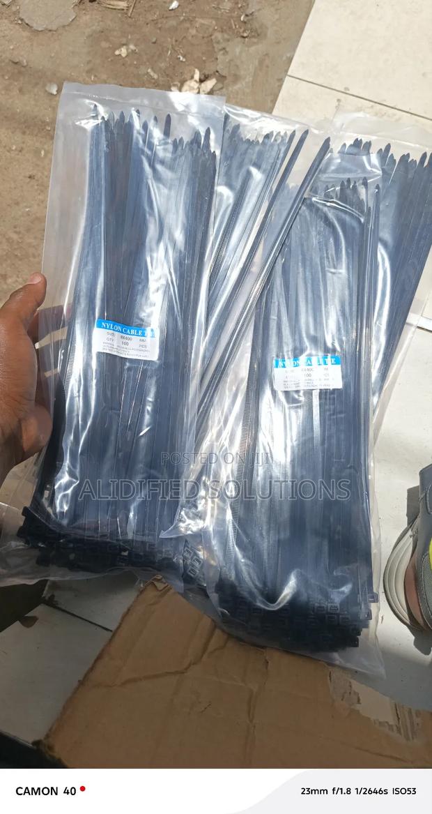 8*400mm Nylon Cable Tie - thumbnail 3