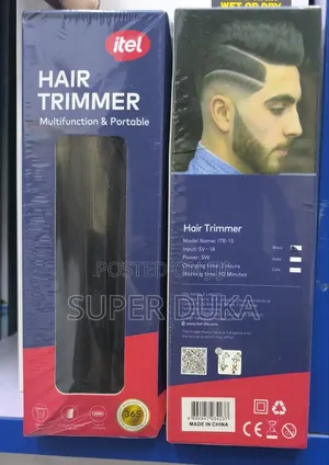 Hair Trimmer - Itr-15. Rechargeable Shaver