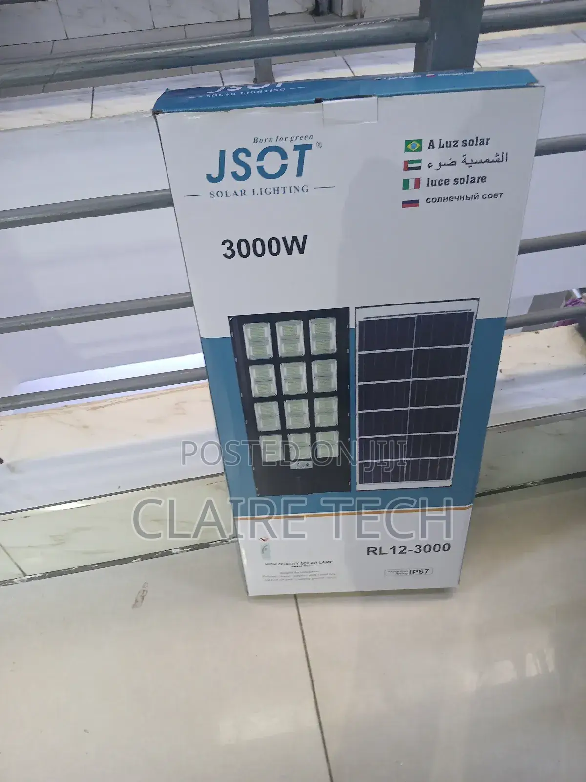 Jsot All in One Solar Street Light 3000watts
