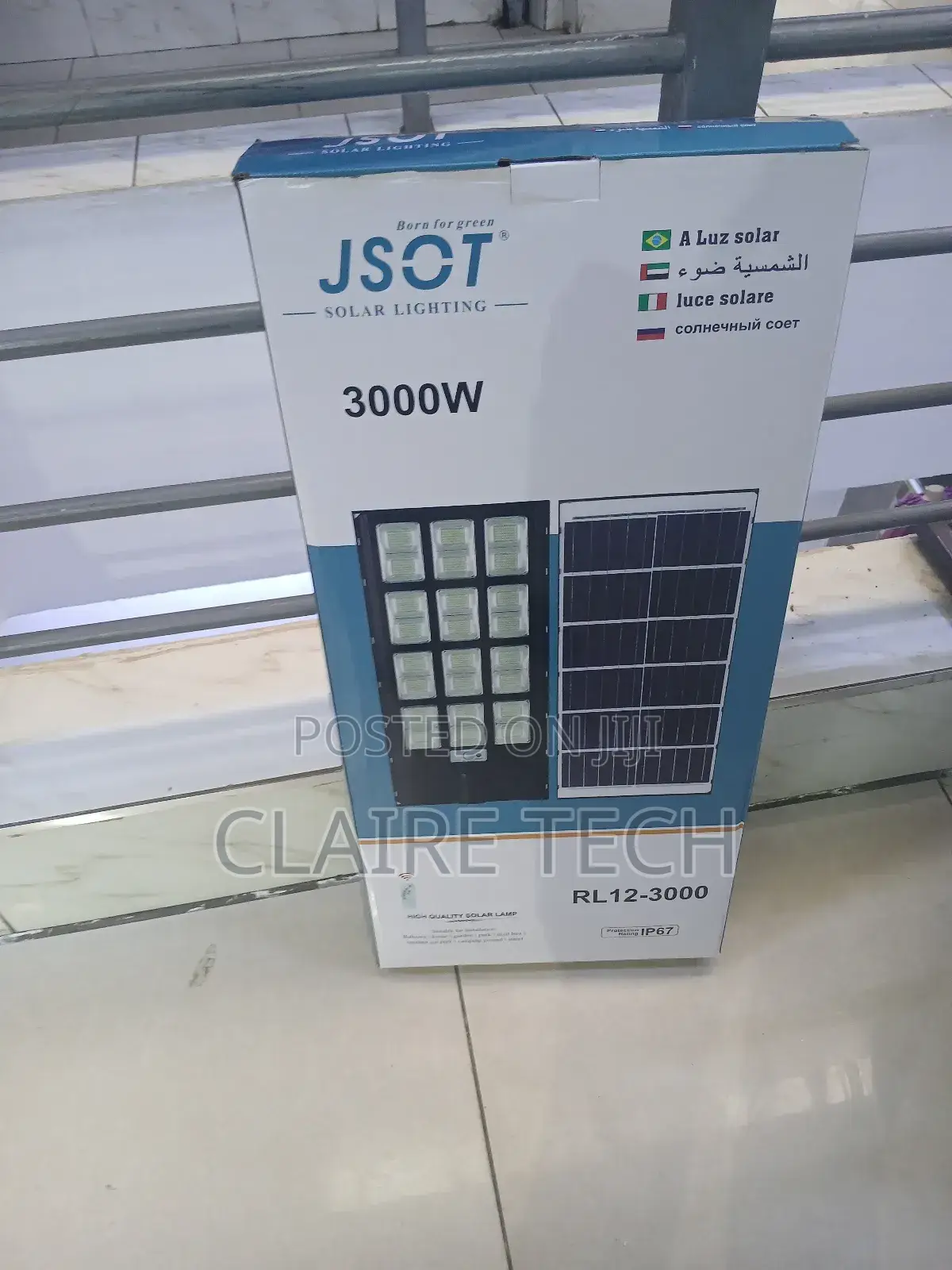 Jsot All in One Solar Street Light 3000watts