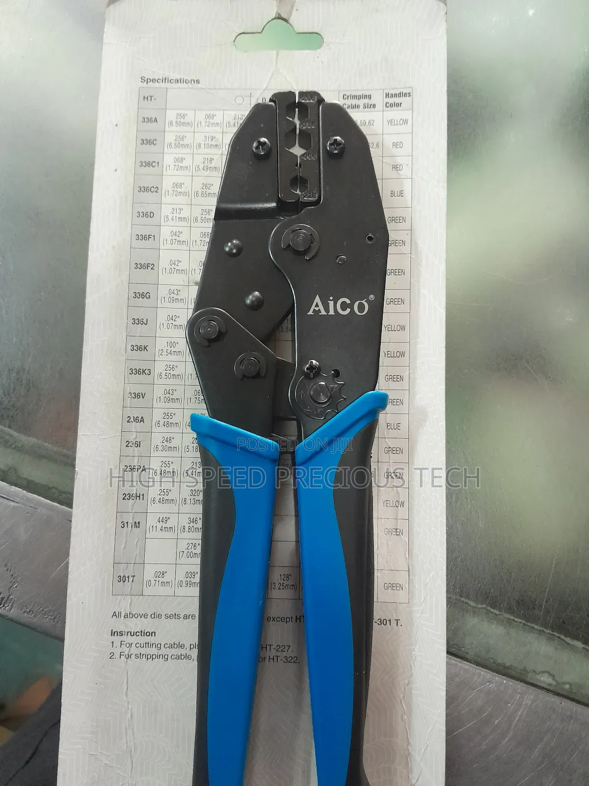 Bnc,Sdi Ratchet Crimping Tool