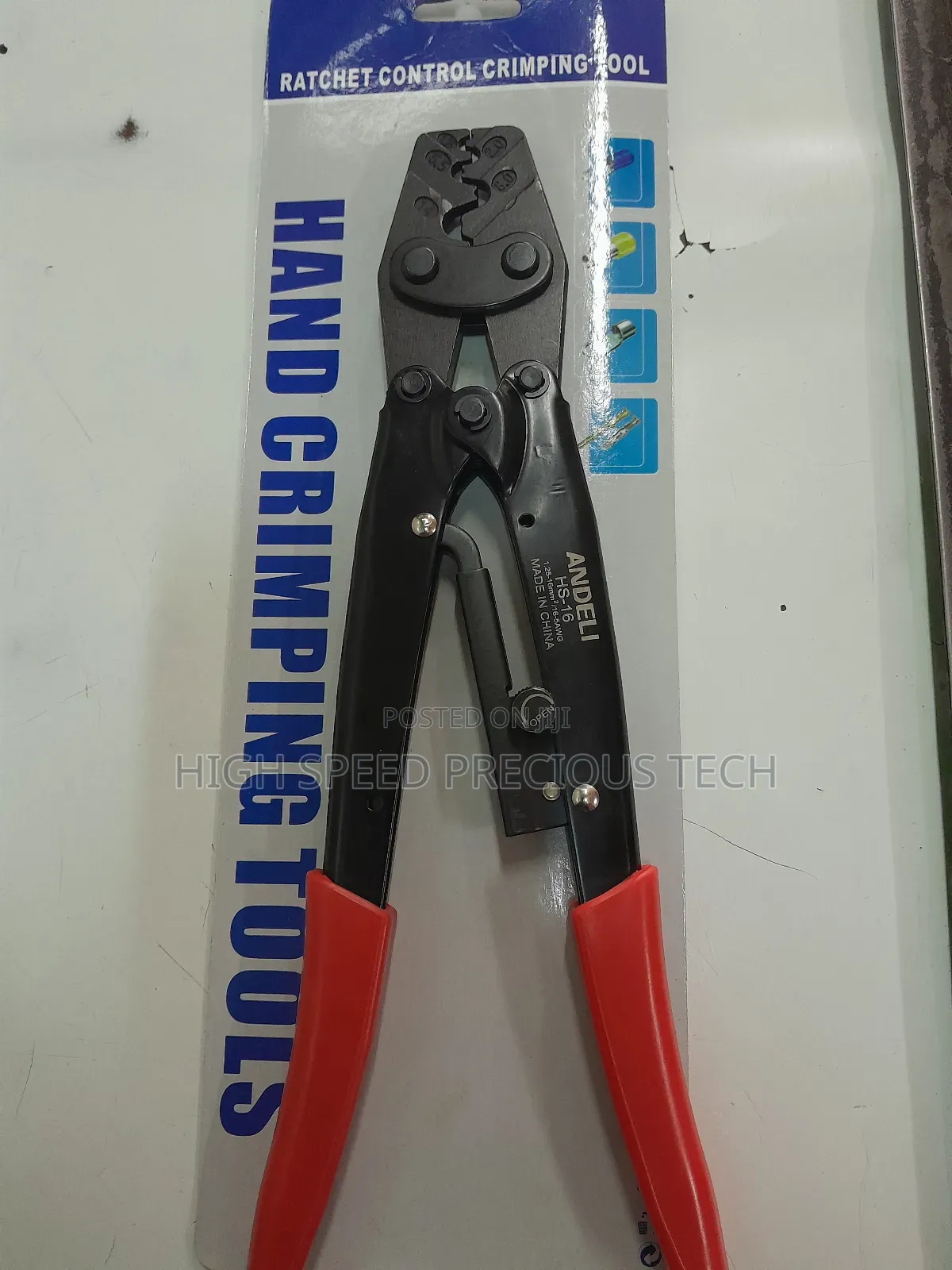 Ratchet Terminal Crimping Tool Hs-16(1.5-16 Mm2)