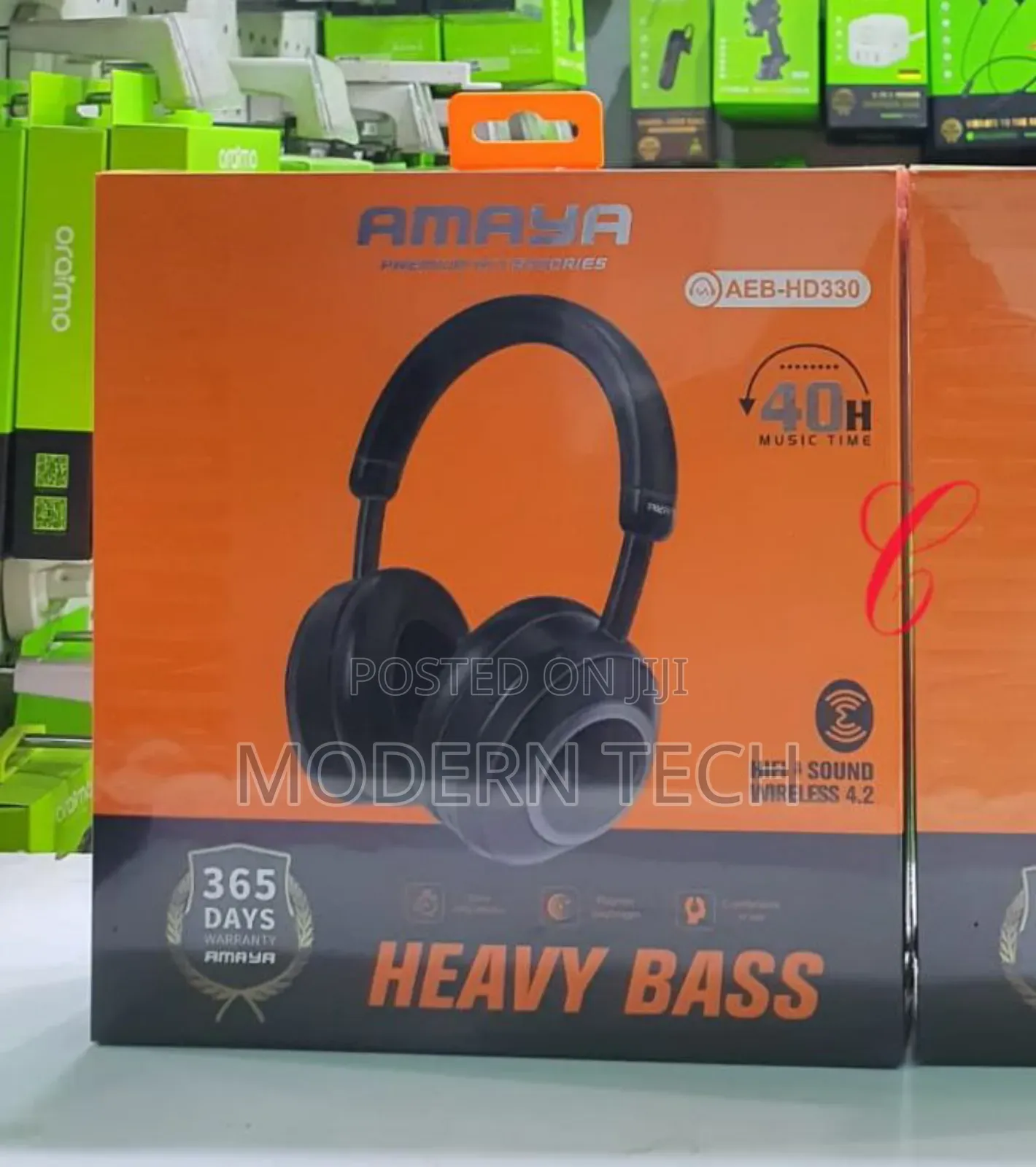 Amaya Aeb-Hd3308 Wireless Headphones
