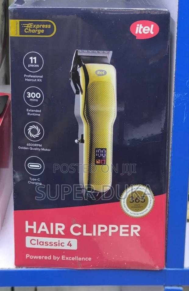 Itel Hair Clipper Ihc-36.11pcs Professional Haircut Kit