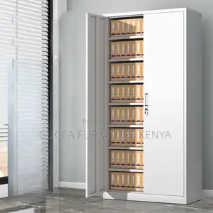 Cabinets:Metallic Scratch Resistant 2-Wide Filing Cabinet