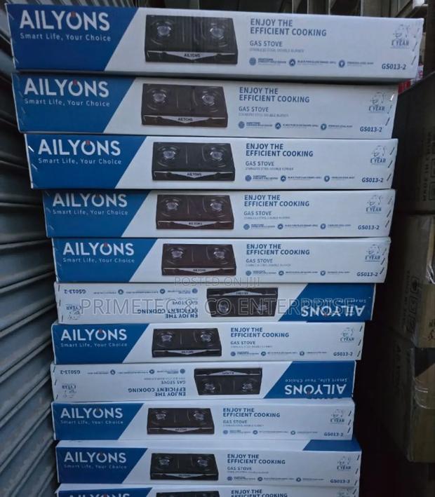 Ailyons 2 Burner Table Top Stainless Steel Gas Stove Cooker