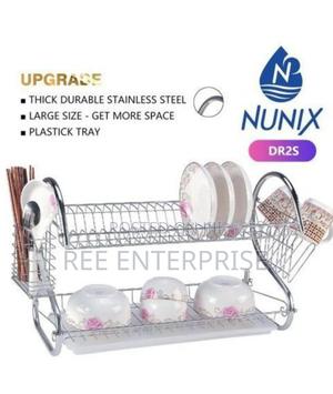 Best 2 Tier Kitchen Stainless Utensils Storage/Dish Rack - thumbnail 2