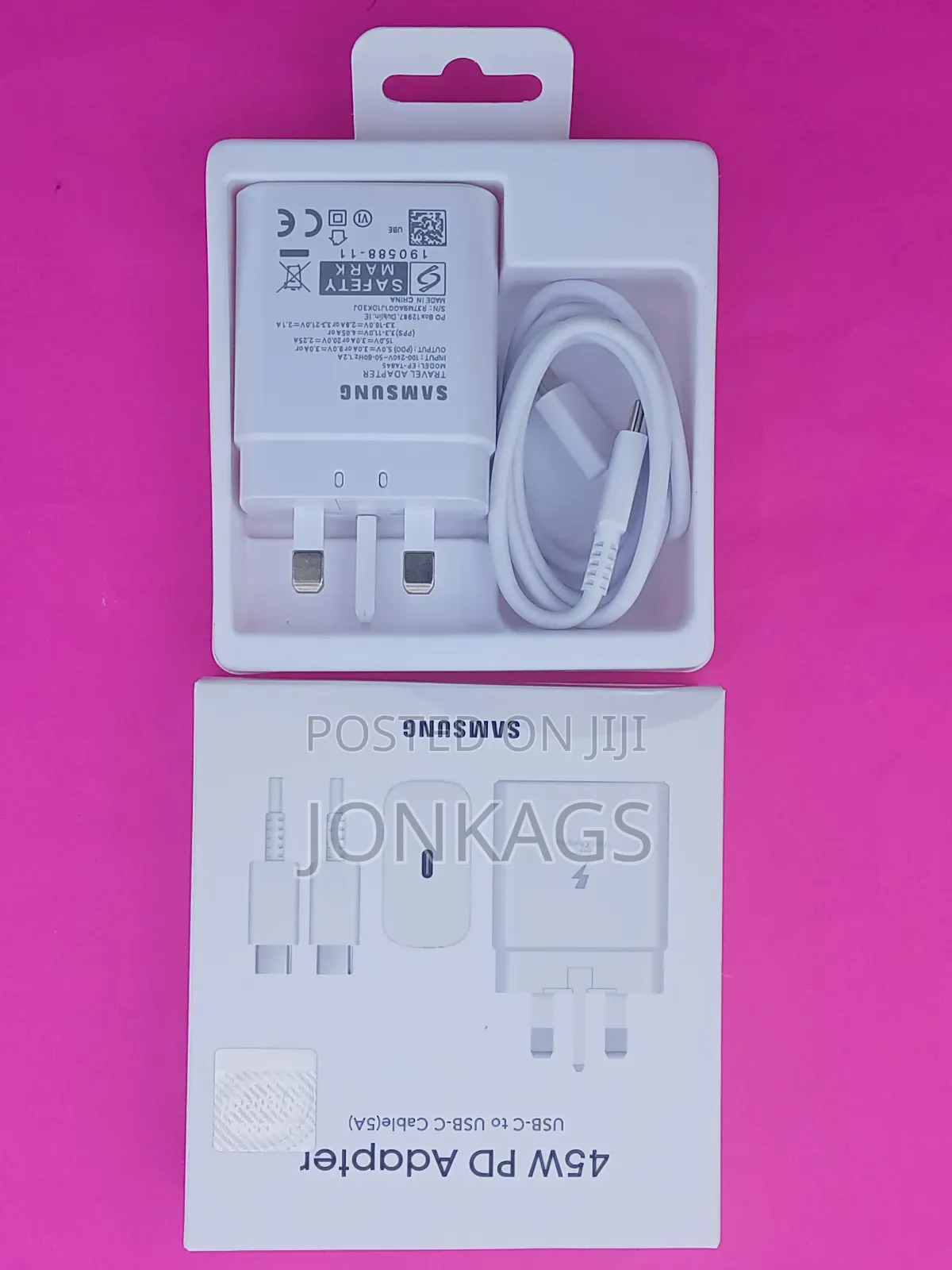 Samsang Type C to Type C Super Fast Charger