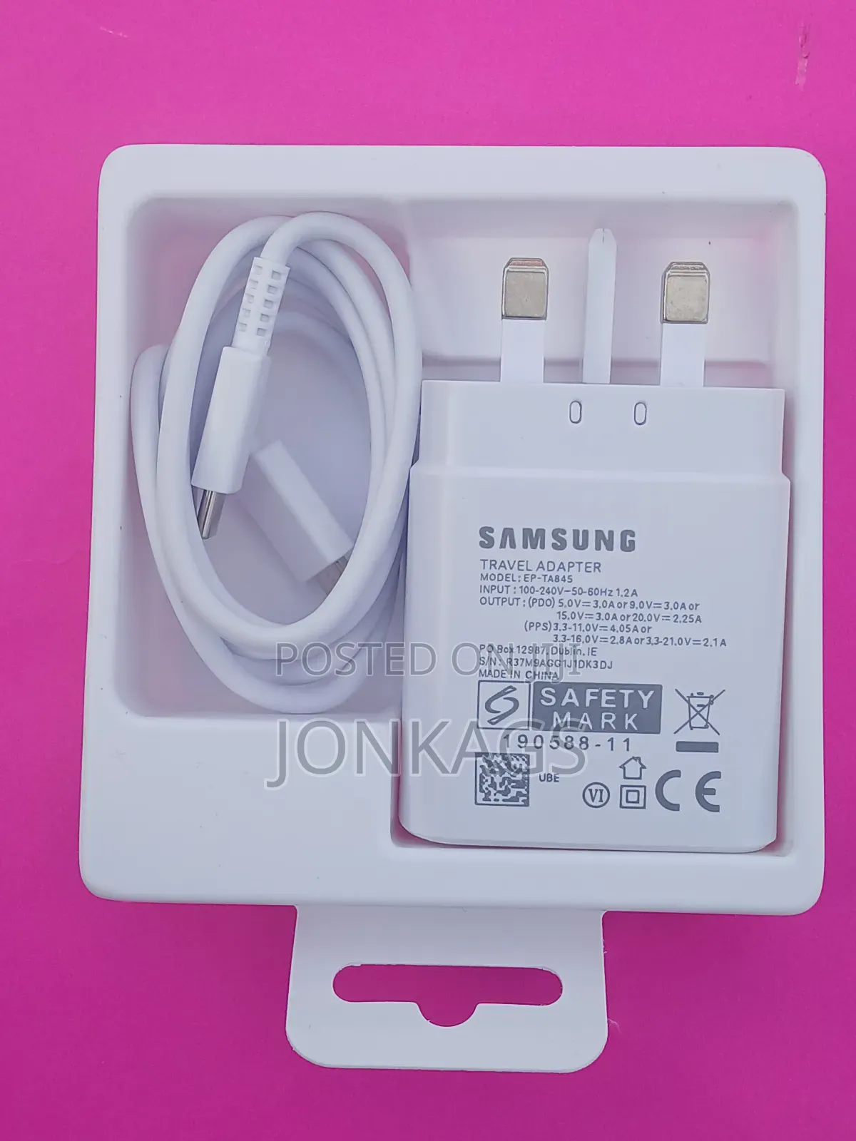 Samsang Type C to Type C Super Fast Charger