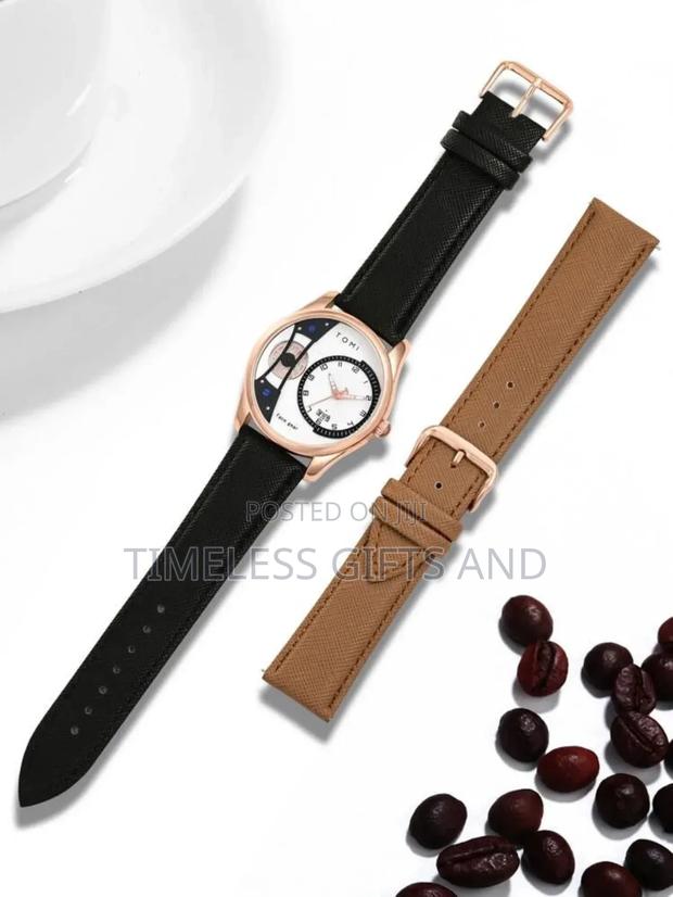 White Face Tomi Watch Uses Battery - thumbnail 2