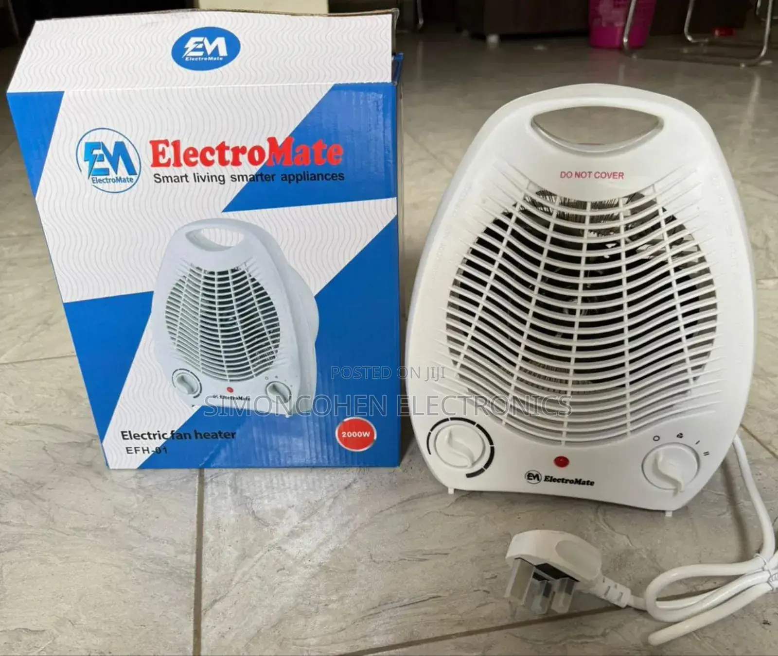 Electromate Fan Room Heater