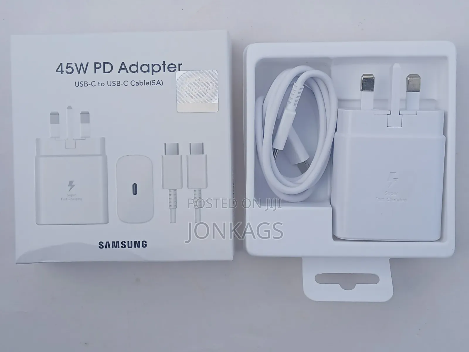 45 Watts 5a Type-C to C Super Fast Charger