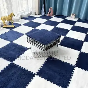 Plush Interlocking Mats_easy on Feet, Tough on Wear!