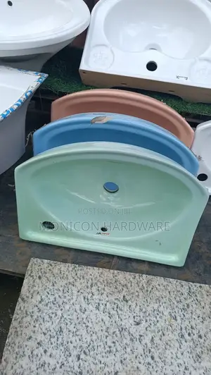 Colored Size 18 Sinks
