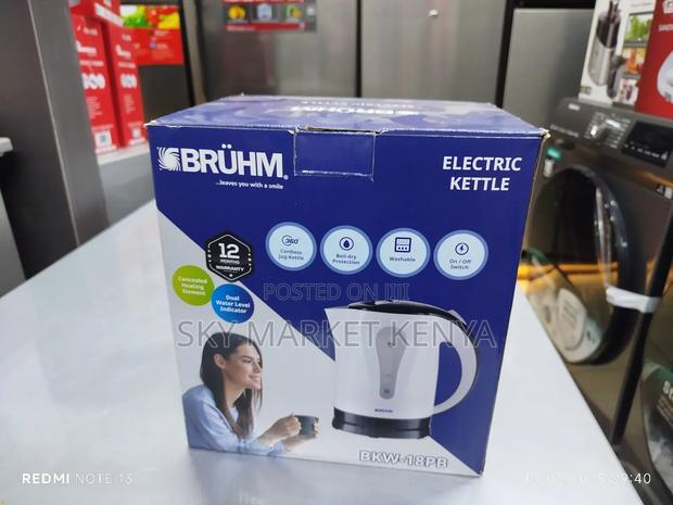 Bruhm 1.8l Electric Kettle BKW-18pb - thumbnail 2