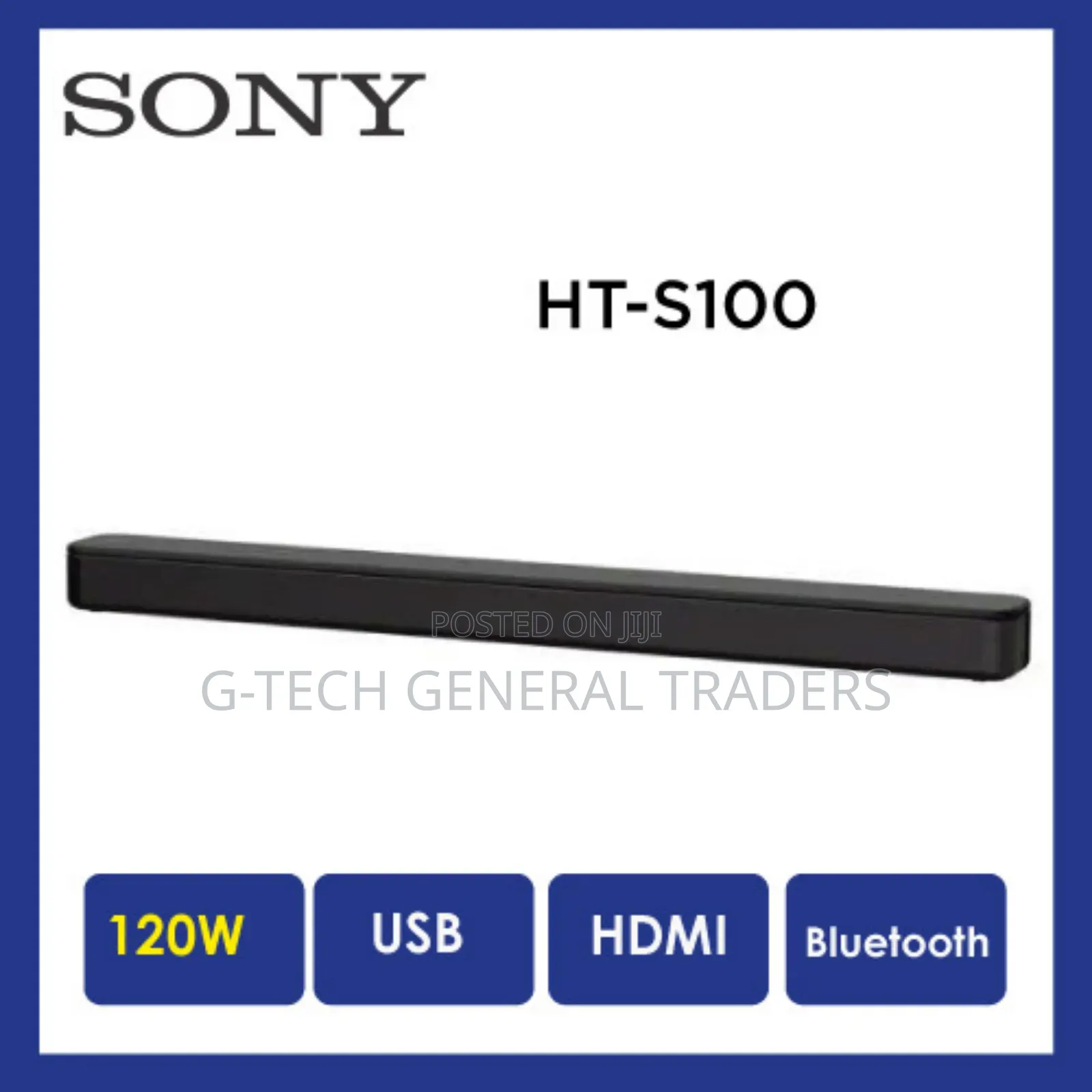 Sony S100f 120w Soundbar System