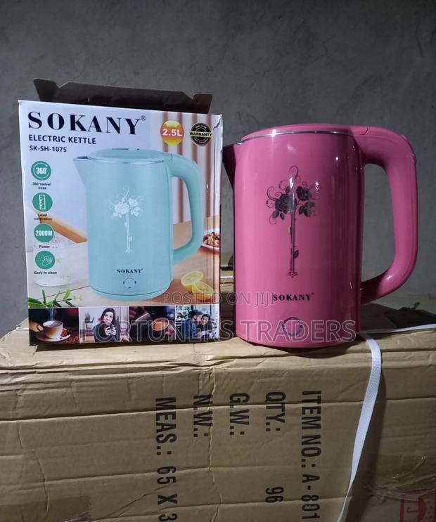 2.5ltrs Electric Kettle Plastic Coated