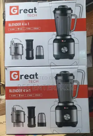 Efficient and Durable Great Tech 4 in 1 Blender