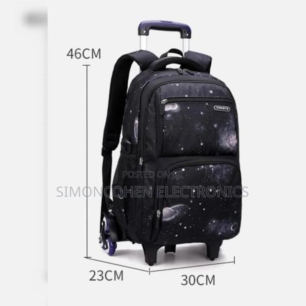 Rolling Trolley School Bag - main view