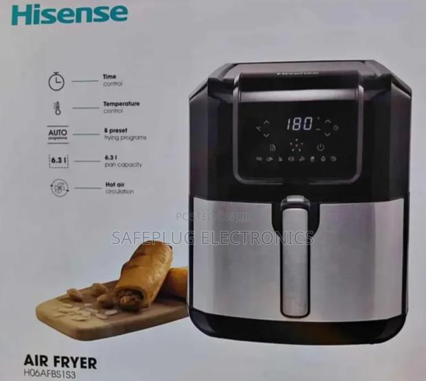 Air Fryer 6.3l Hisense, Non-Slip Feet