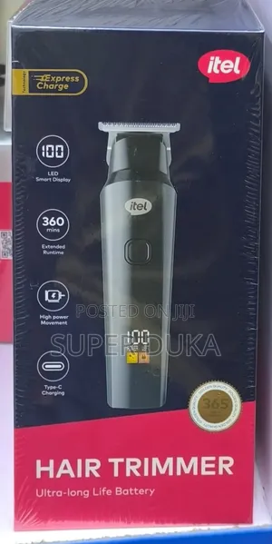 Itel Hair Trimmer Itr-33. Extended Runtime.Type C Charging