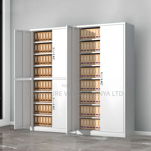 Cabinets: Heavy-Duty 2-Door Lateral Steel Filing Cabinet