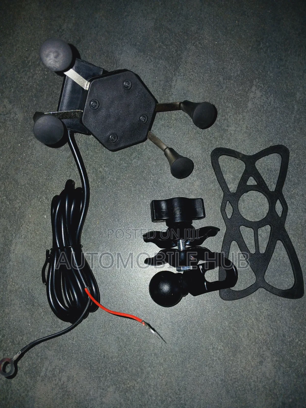 Bike Phone Holder With Usb Charging Port -