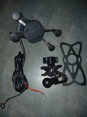 Bike Phone Holder With Usb Charging Port -