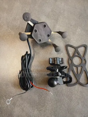 Motorbike// Bike Phone Holder With Charging Port
