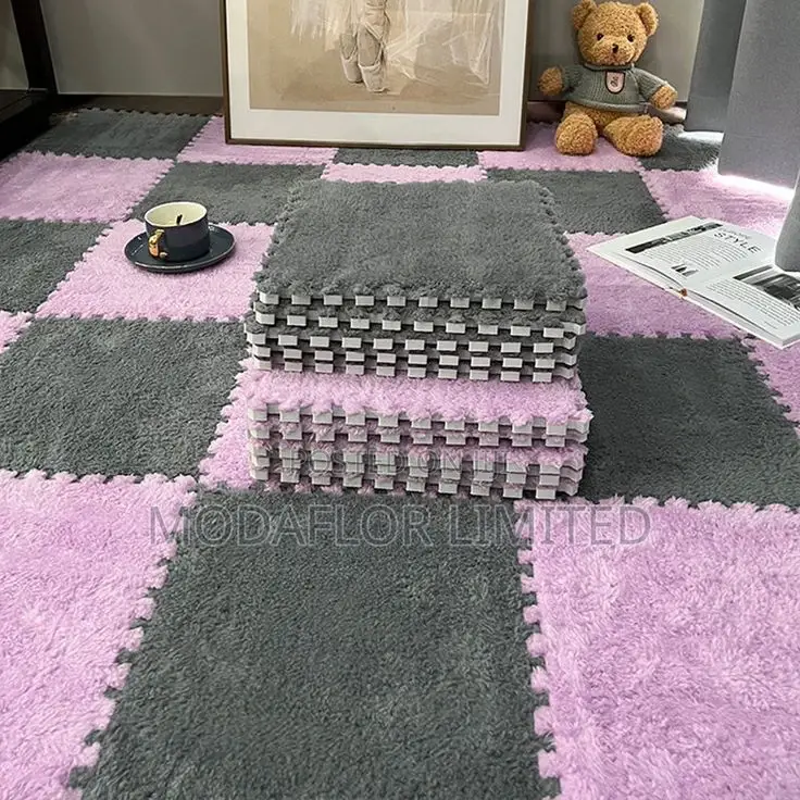Modern Mats, Maximum Comfort! Plush Interlocking Mats