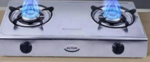 Ailyons 2 Burner Table Top Stainless Steel Stove Cooker