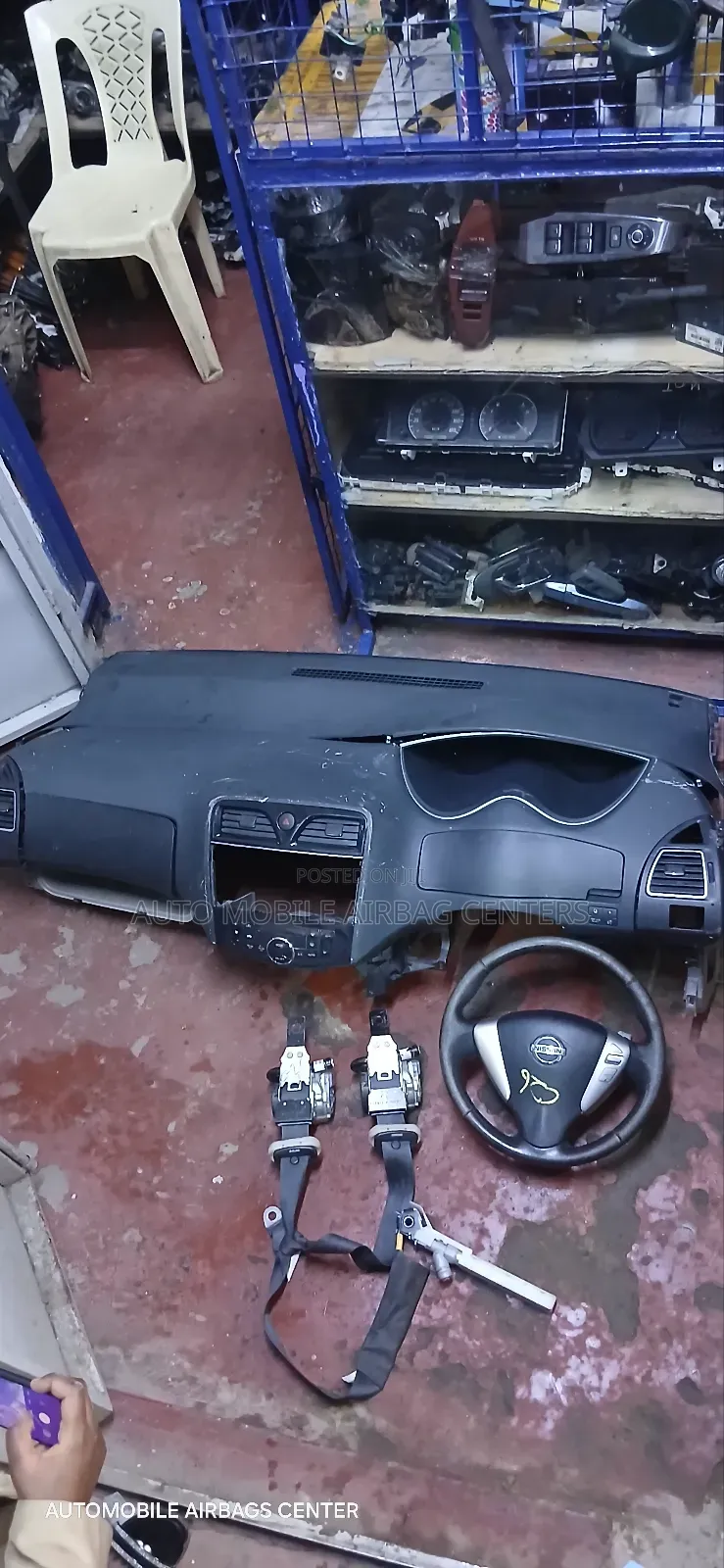 Serena C26 Dashboard,Steering Wheel &Seatbelts