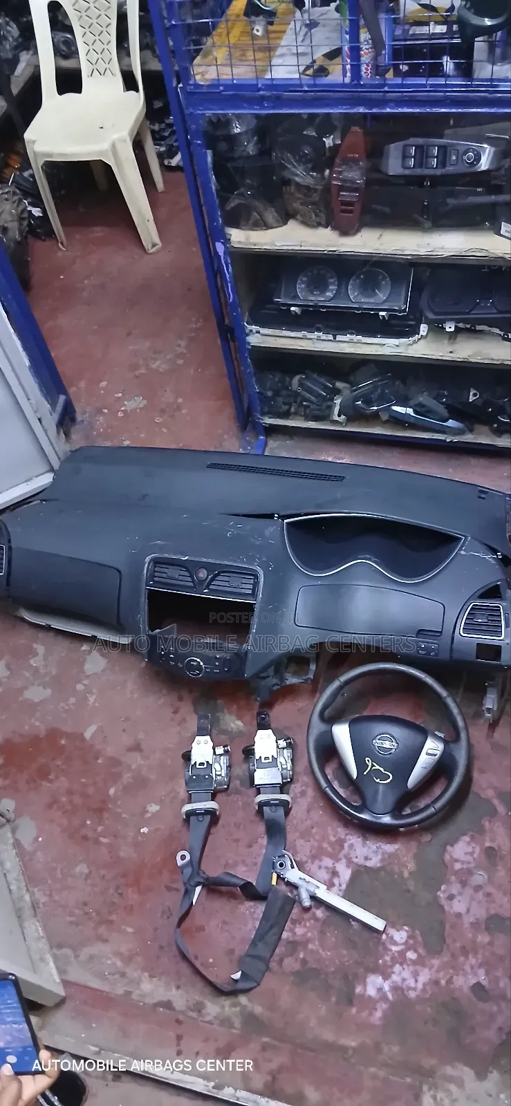 Serena C26 Dashboard,Steering Wheel &Seatbelts