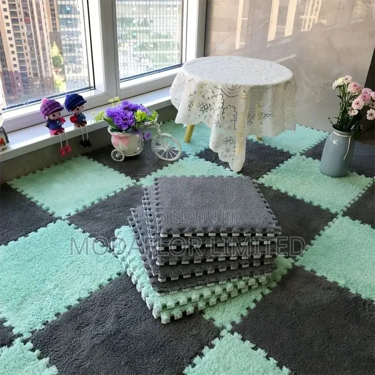 Softness Redefined! By Plush Interlocking Mats