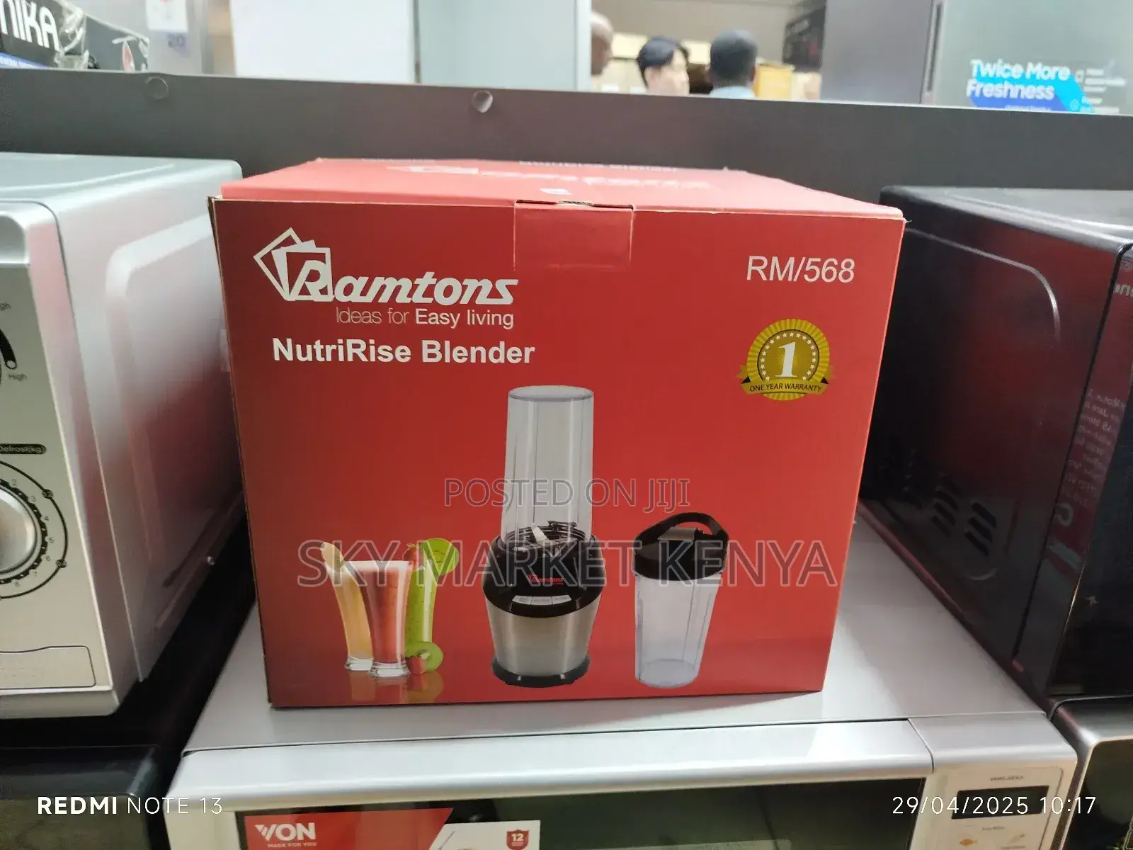 Mini High Speed Blender- Rm/568