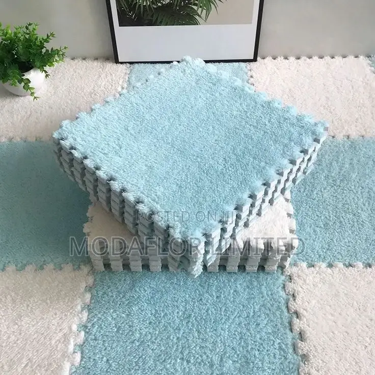 Classy Look, of Plush Interlocking Mats