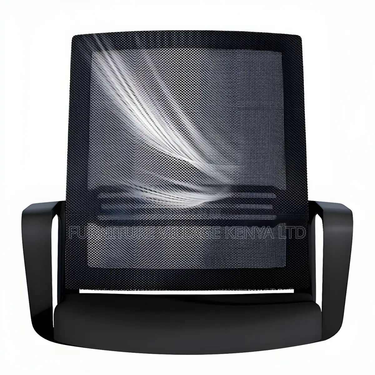 Office Chair:Stationary Conference Chair With Fixed Armrests
