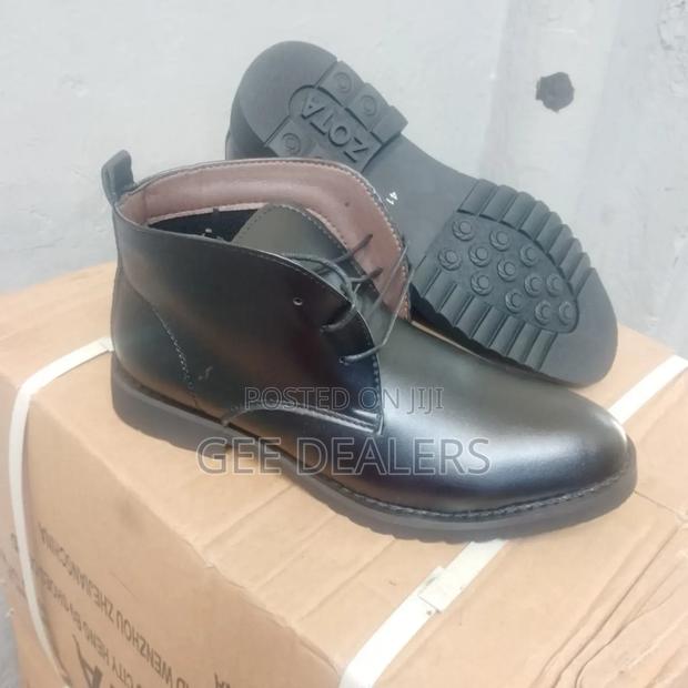 Men Official Boots, Chelsea Boots With Laces