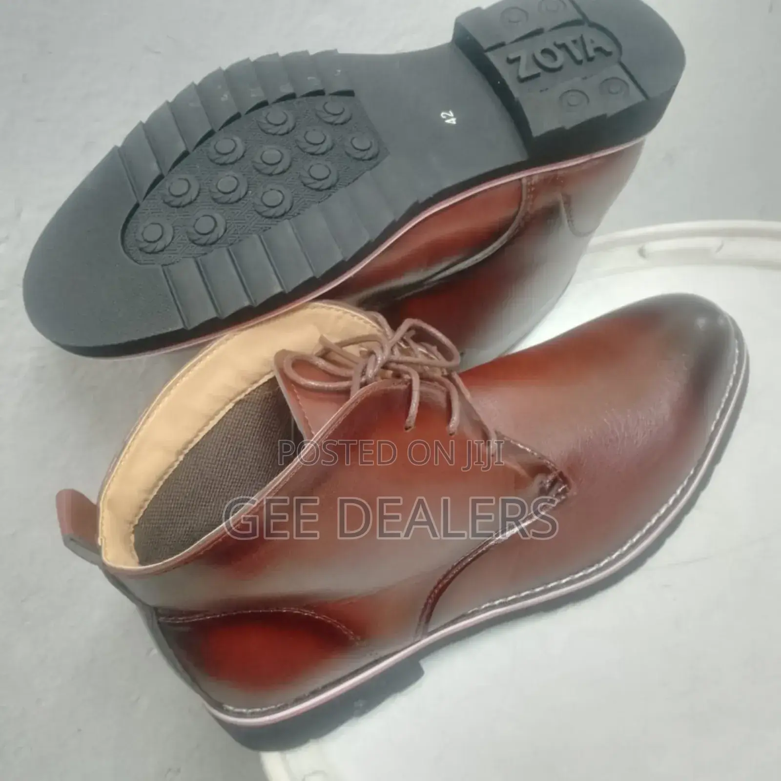 Men Official Boots, Chelsea Boots With Laces