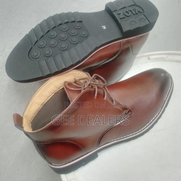 Men Official Boots, Chelsea Boots With Laces - thumbnail 2