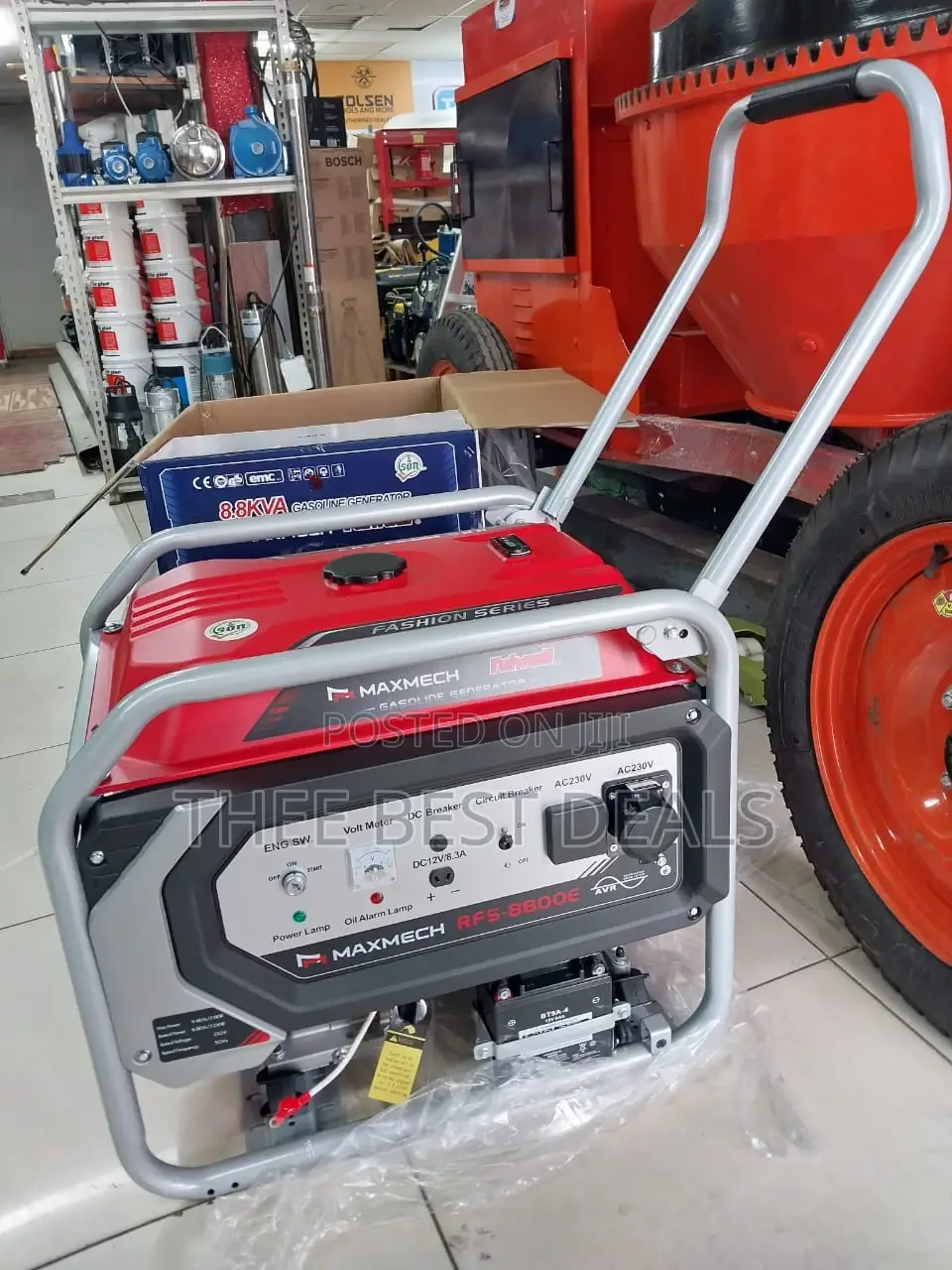 Brand New Electric Start Generator/RFS-8800e