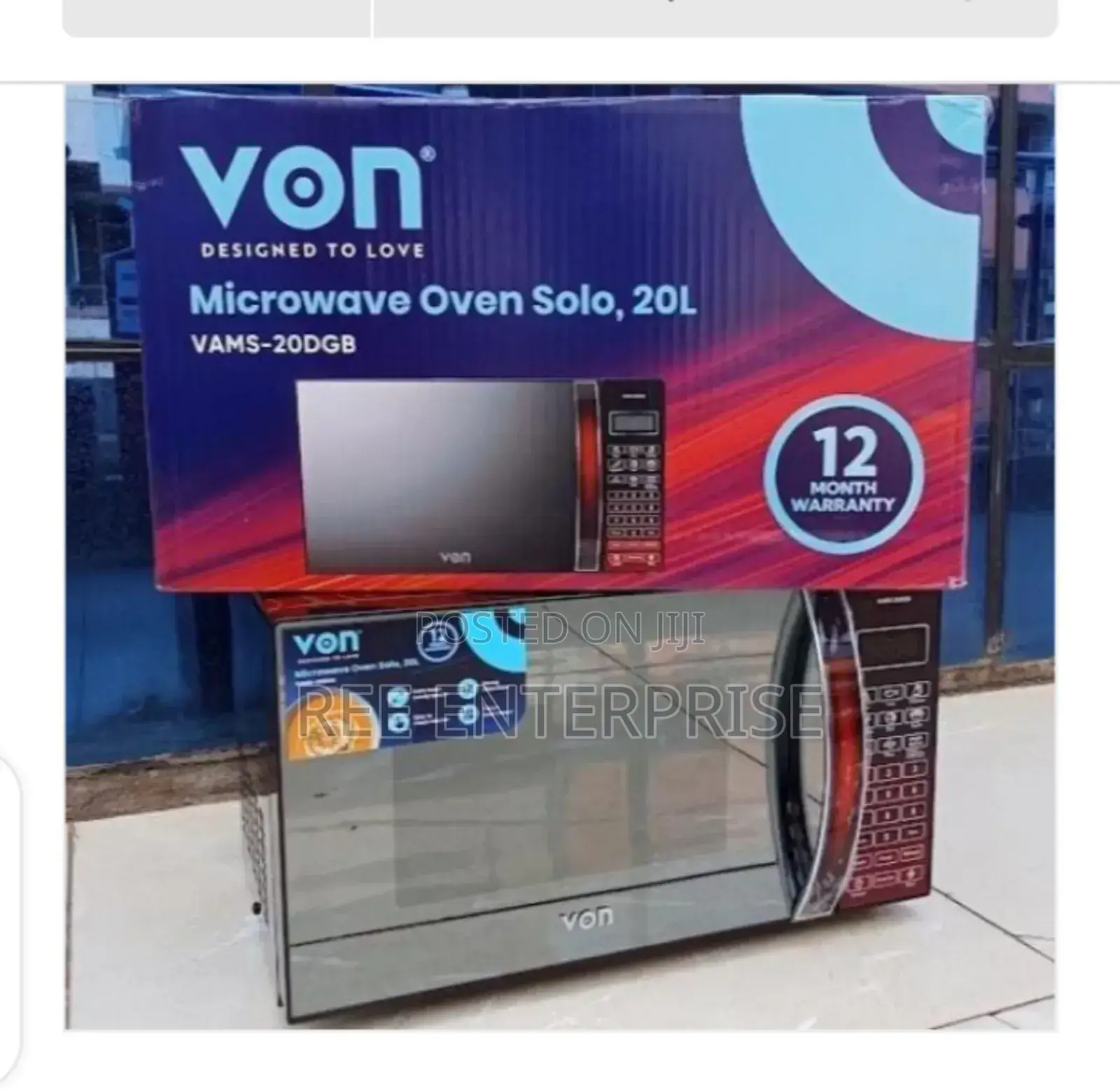 Digital Controls Von 20 Litres Microwave