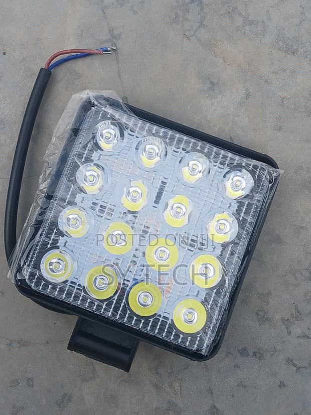 Vehicle Square 48 Watts Led Spotlight Headlights - thumbnail 4